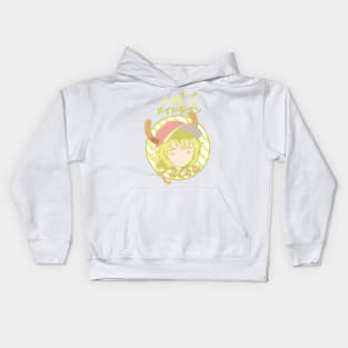 MISS KOBAYASHI'S DRAGON MAID: LUCOA (WHITE) Kids Hoodie